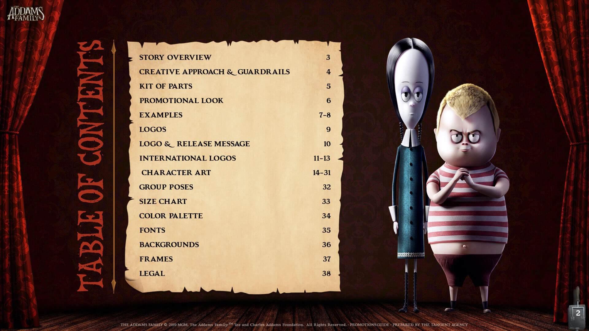 Addams Family Guide