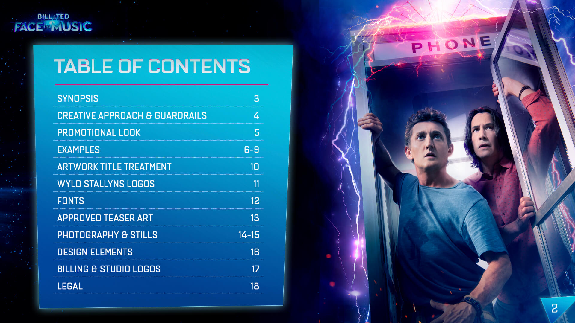 bill and ted face the music style guide