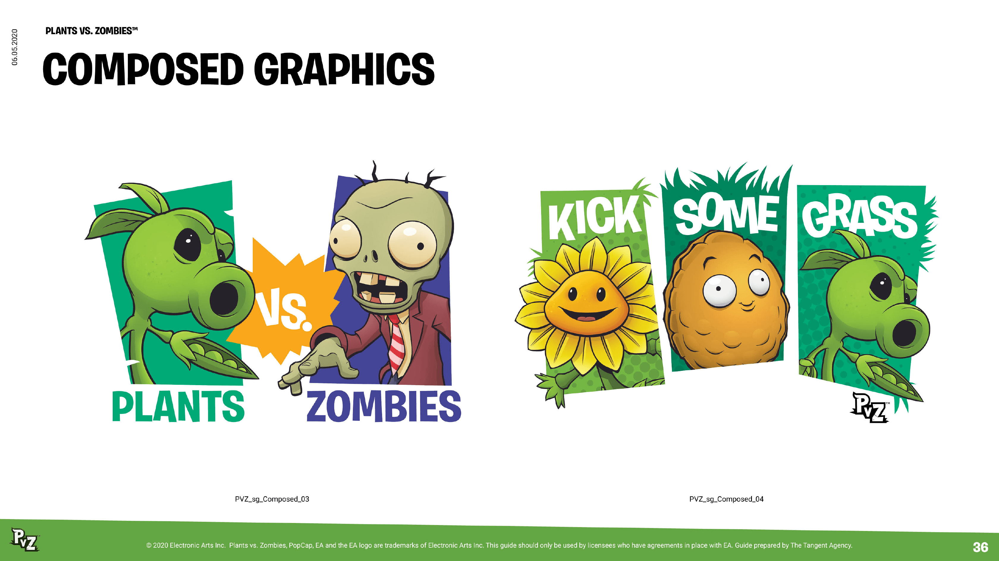 Plants vs Zombies Style Guide