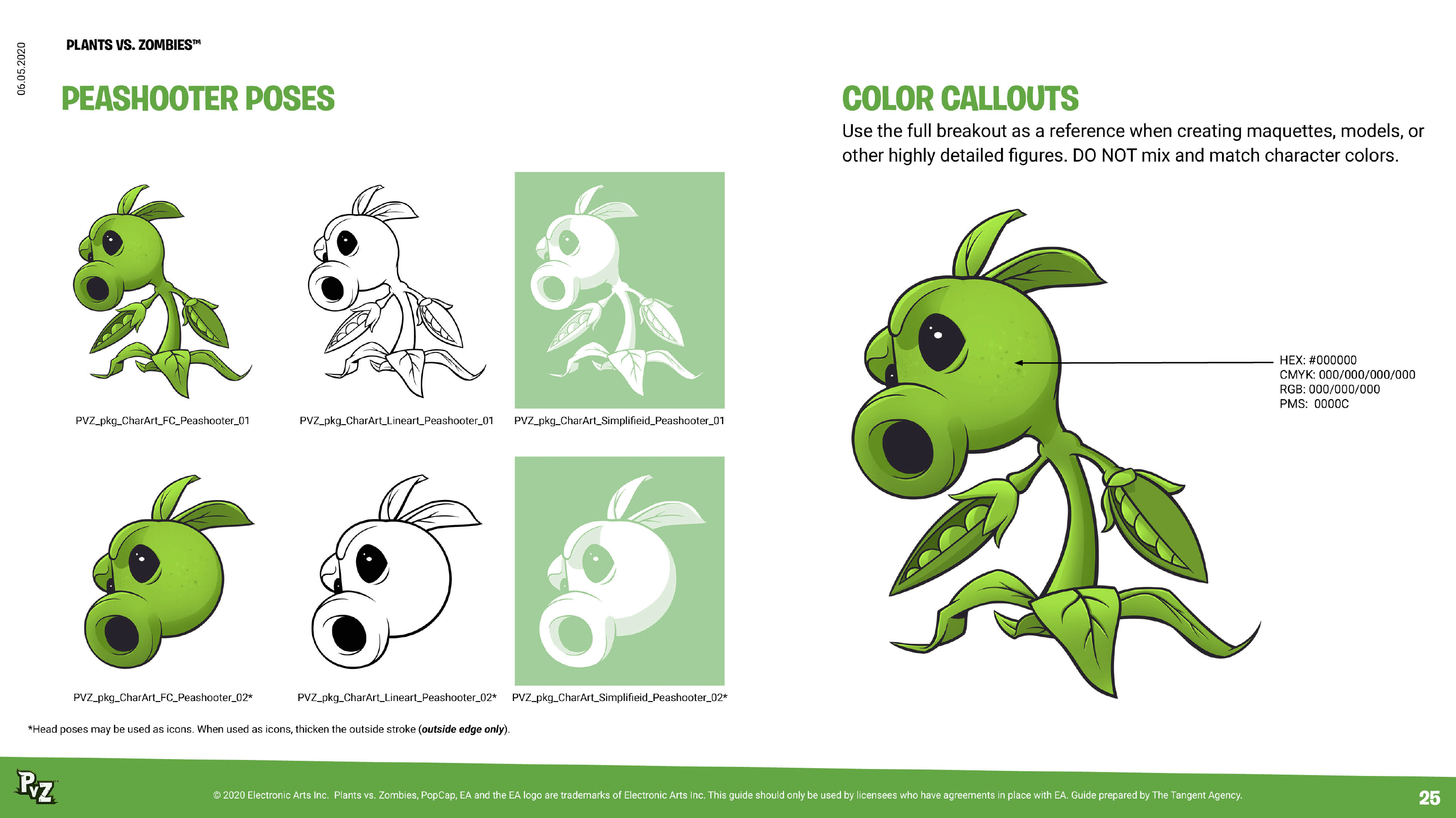 Plants vs Zombies Style Guide