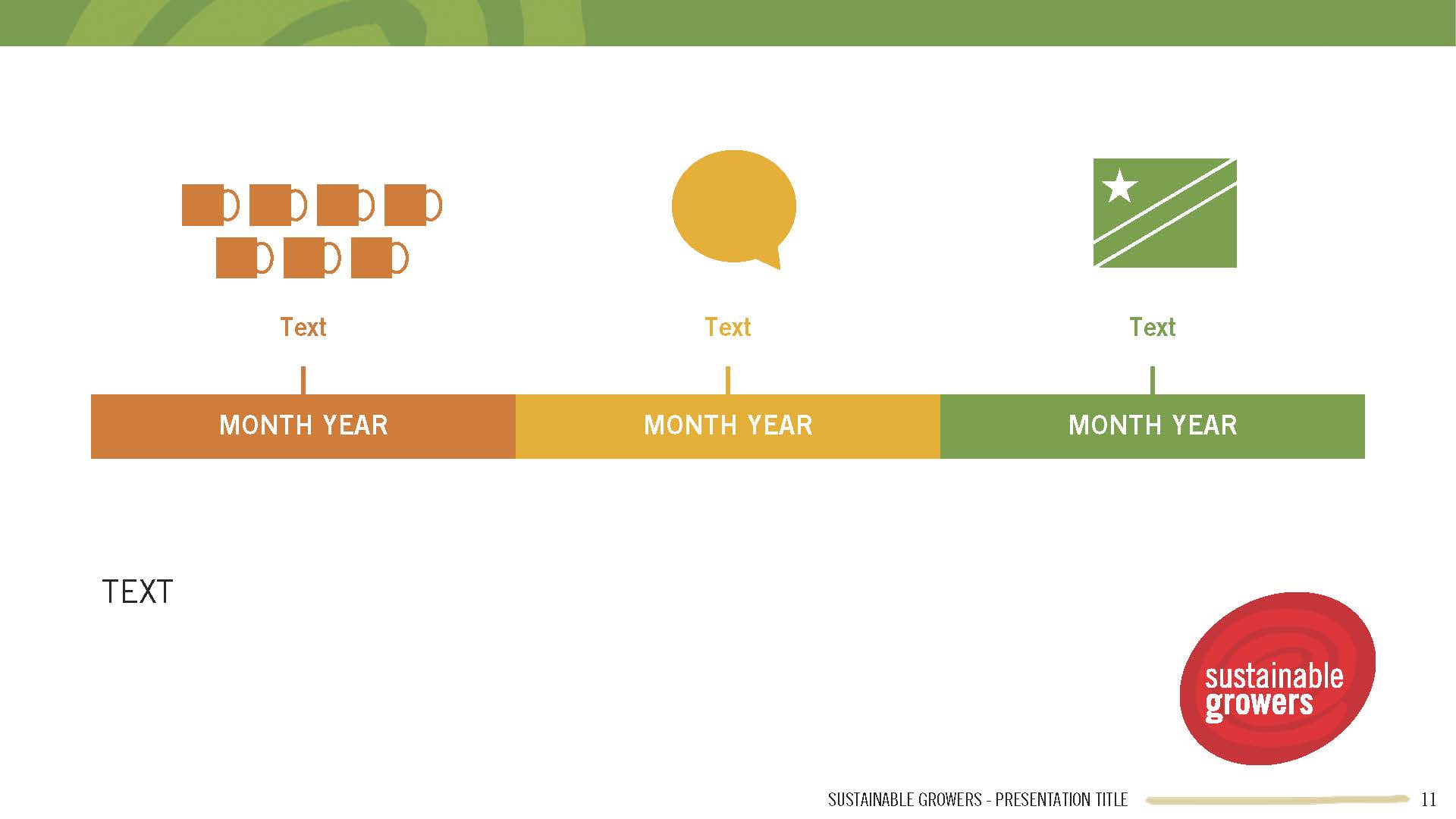 Sustainable Growers Presentation Template